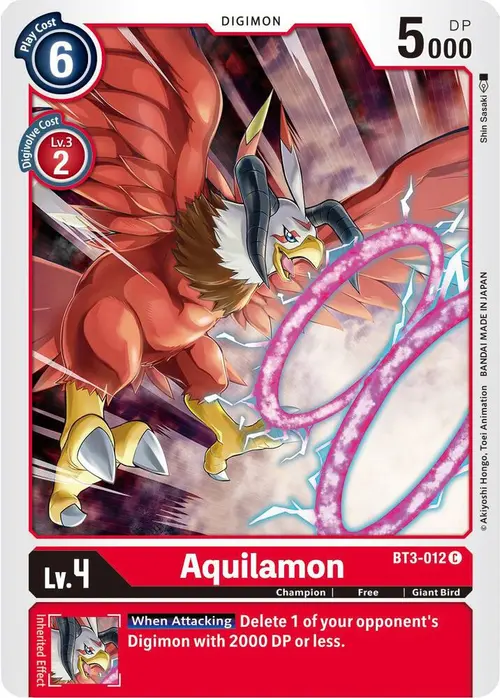 Aquilamon card art