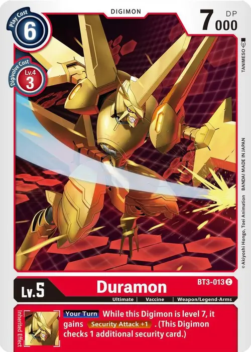 Duramon card art