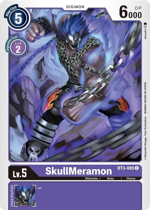 SkullMeramon card art