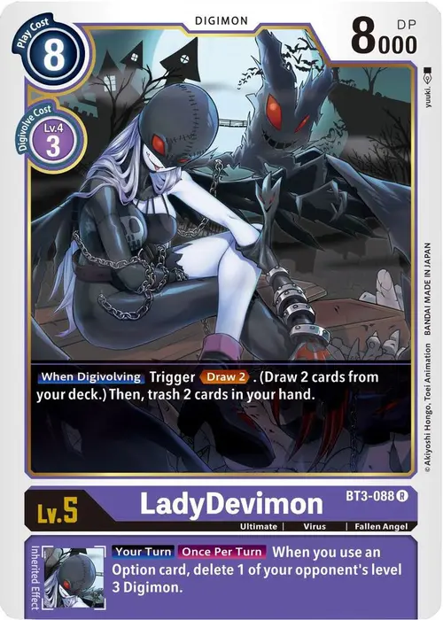 LadyDevimon card art