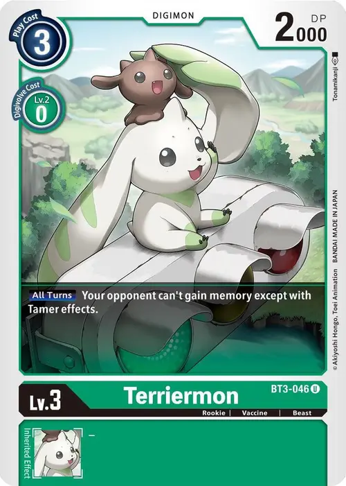 Terriermon card art