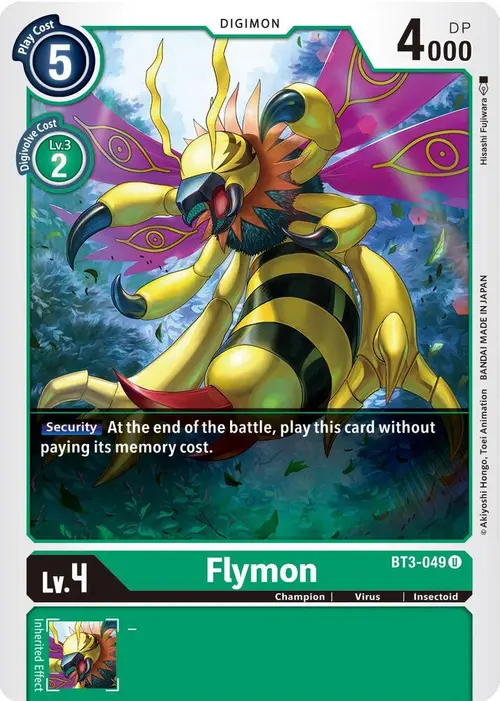 Flymon card art