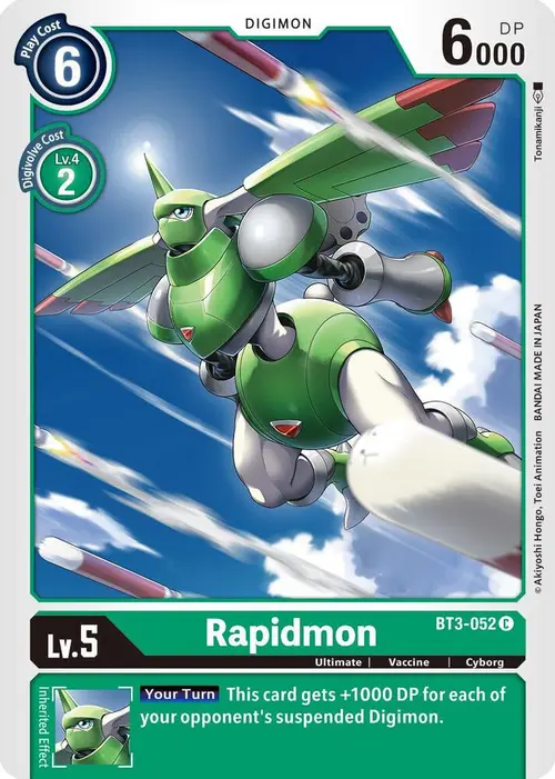 Rapidmon card art