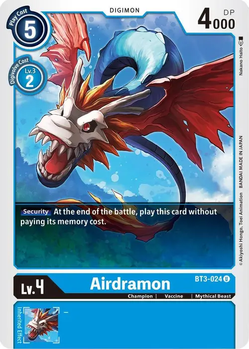 Airdramon card art