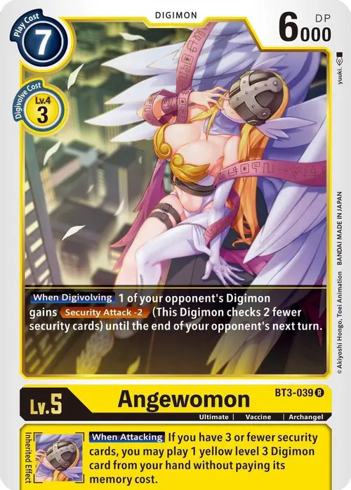 Angewomon - BT3-039 card art