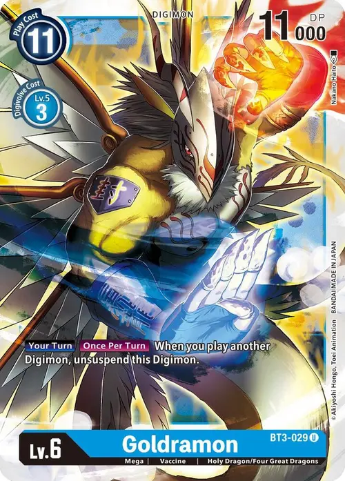 Goldramon card art