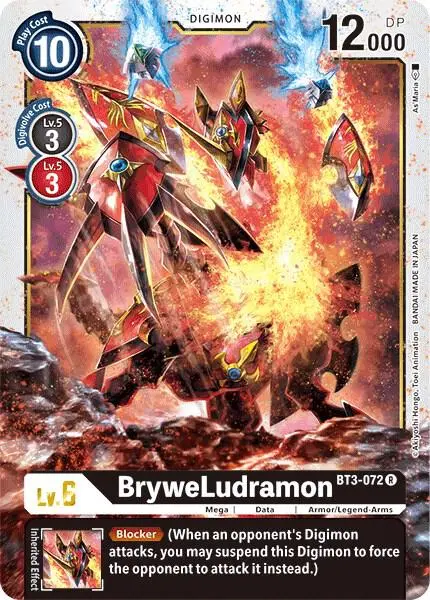 BryweLudramon card art