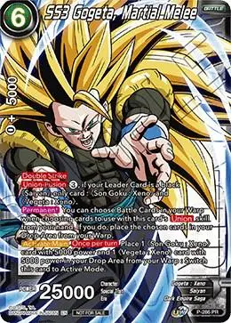 SS3 Gogeta, Martial Melee (Unison Warrior Series Tournament Pack Vol.3) (Winner Stamped) card art