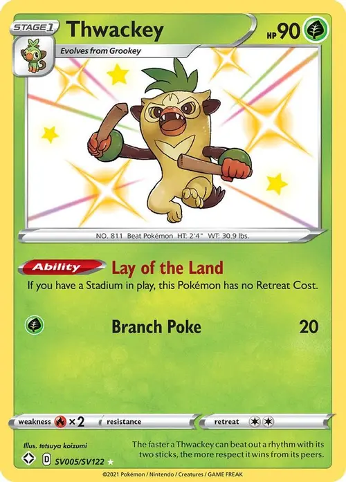 Thwackey card art