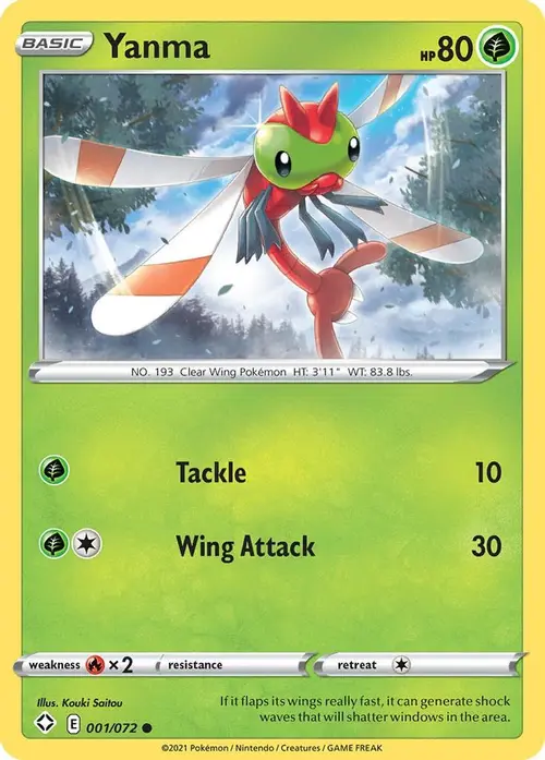 Yanma card art