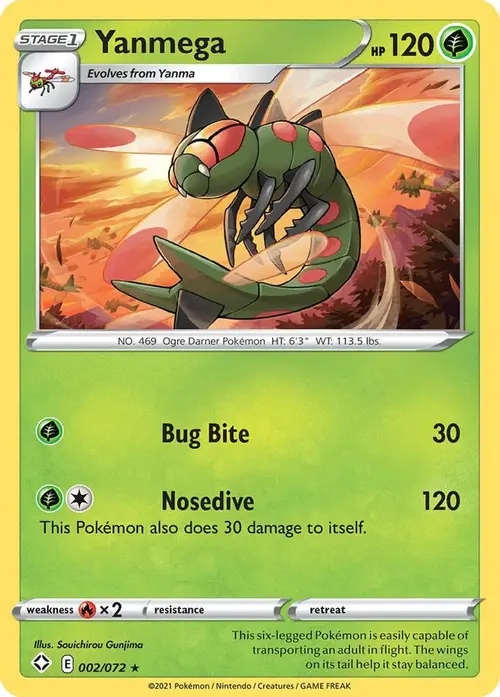 Yanmega card art