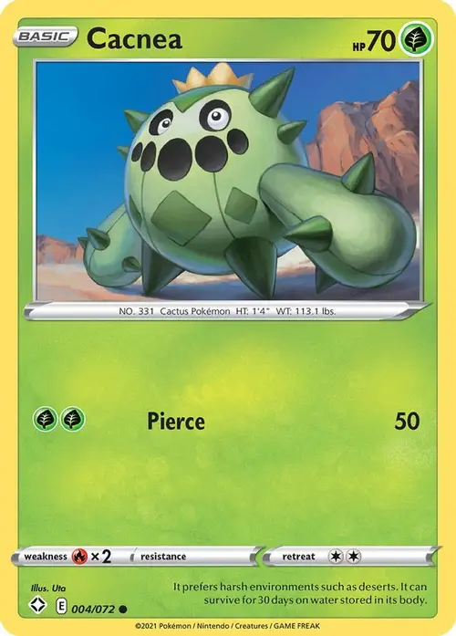 Cacnea card art