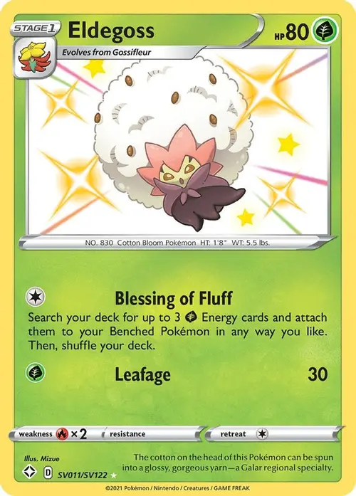 Eldegoss card art