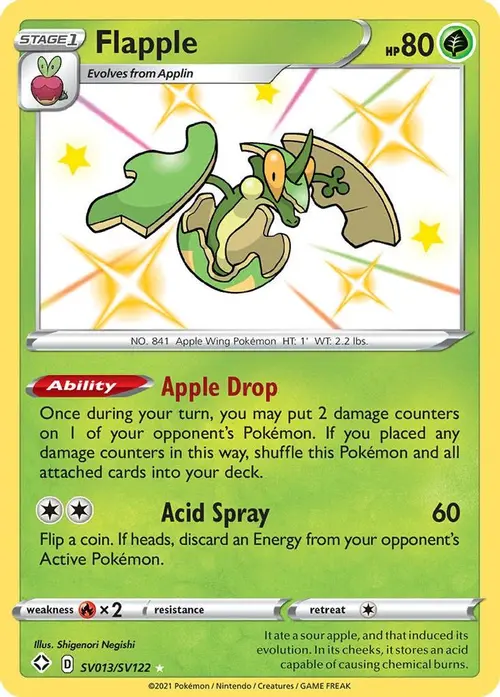 Flapple card art