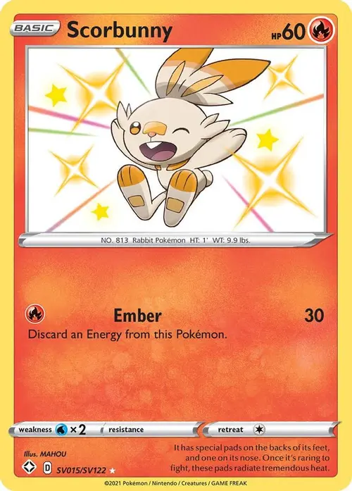 Scorbunny card art