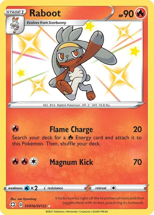 Raboot card art