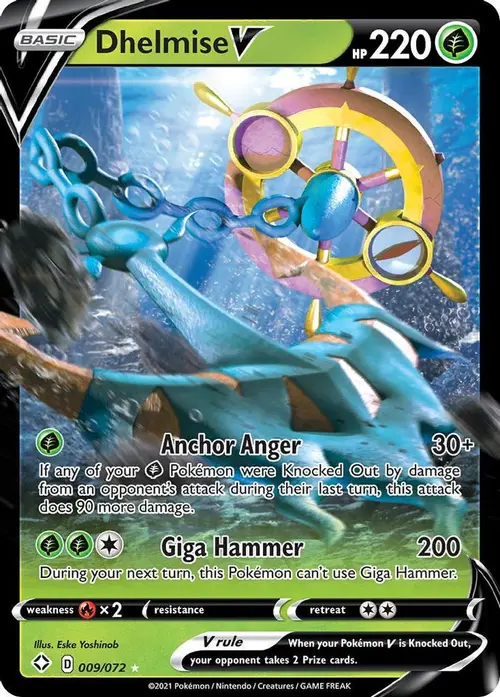 Dhelmise V card art