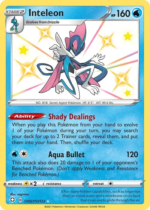 Inteleon card art