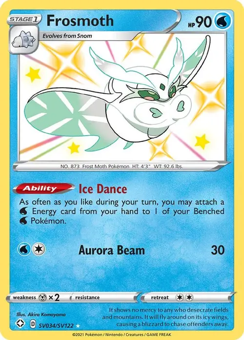 Frosmoth card art