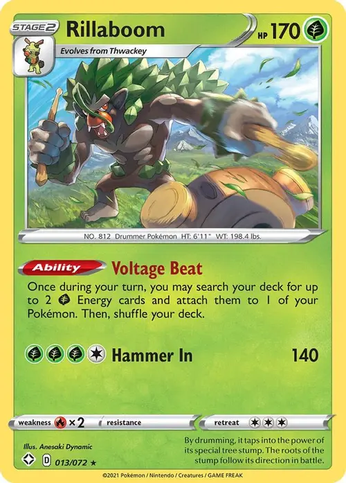 Rillaboom card art