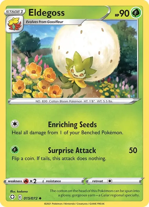 Eldegoss card art