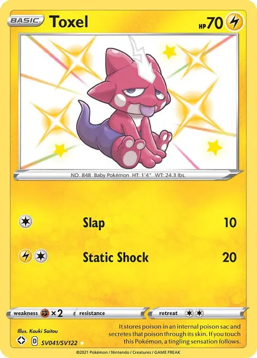 Toxel card art