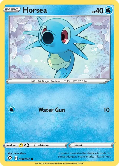 Horsea card art