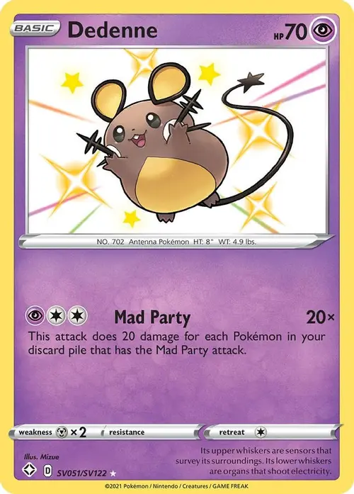 Dedenne card art