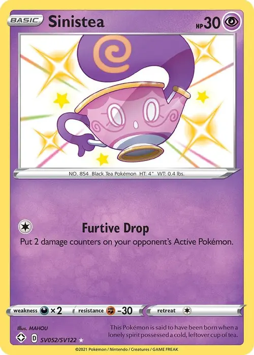Sinistea card art