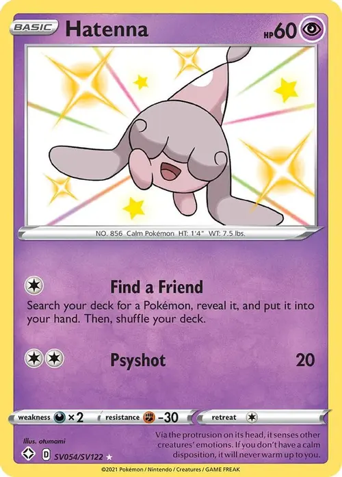 Hatenna card art