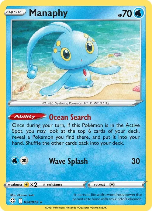 Manaphy card art