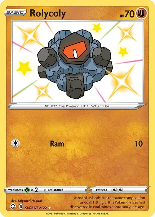 Rolycoly card art
