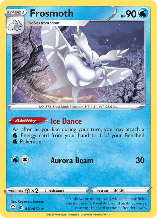 Frosmoth card art