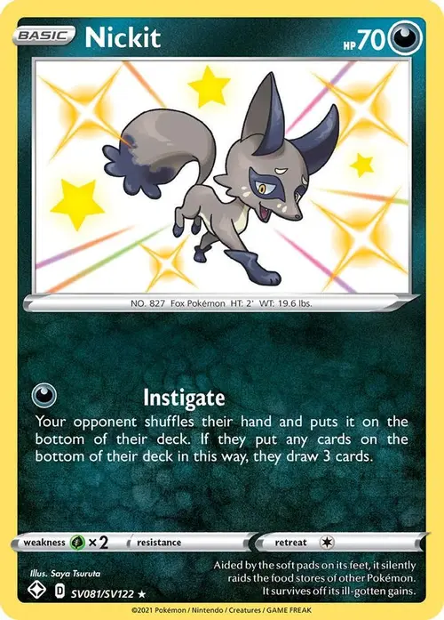 Nickit card art