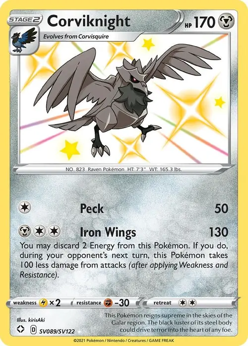 Corviknight card art