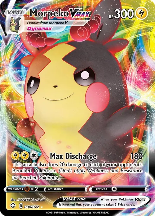 Morpeko VMAX card art