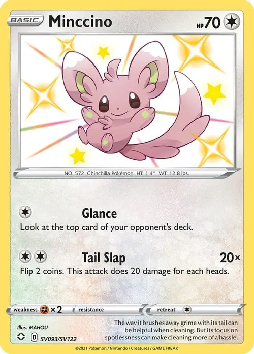 Minccino card art