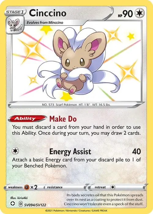 Cinccino card art
