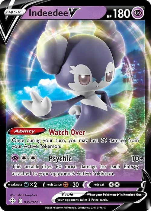 Indeedee V card art