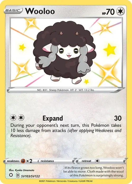 Wooloo card art