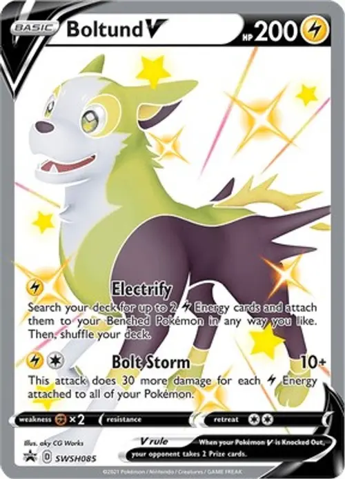 Boltund V - SWSH085 card art