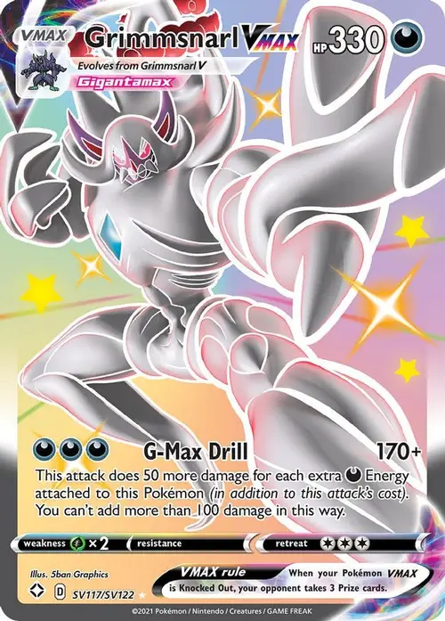 Grimmsnarl VMAX card art