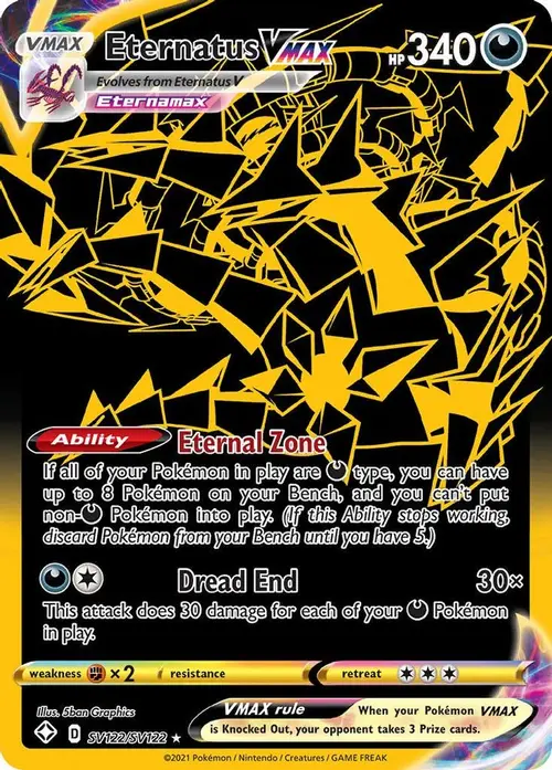 Eternatus VMAX card art