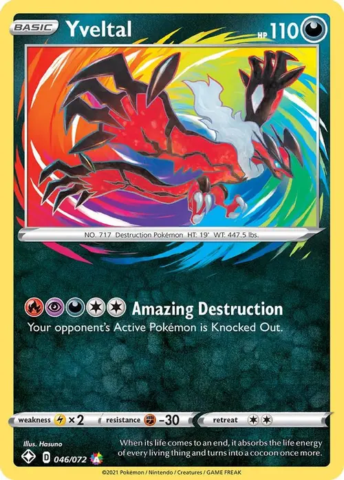 Yveltal card art