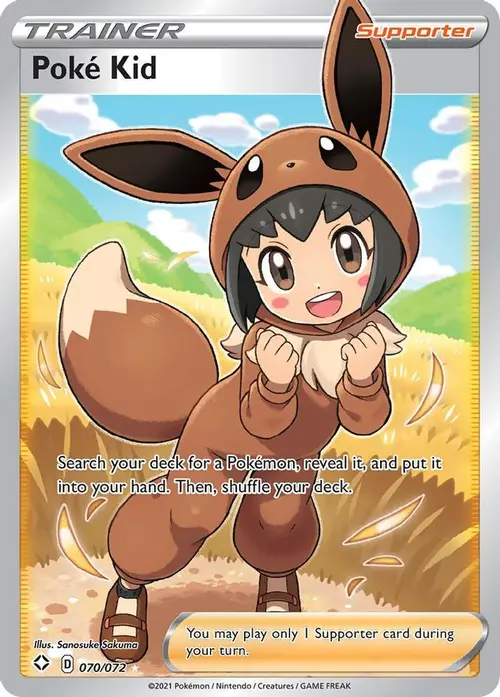 Poke Kid (Full Art) card art