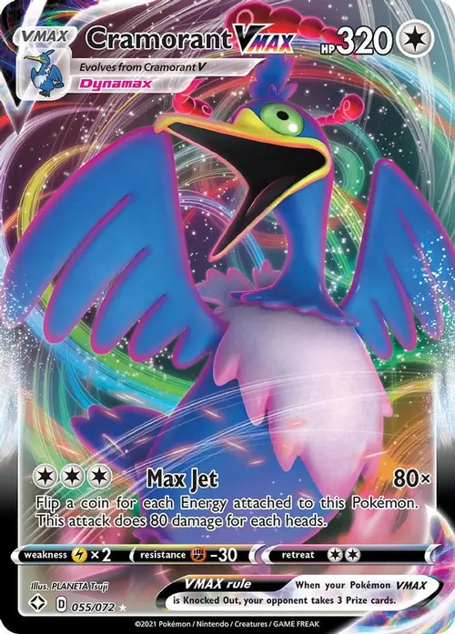 Cramorant VMAX card art