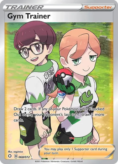 Gym Trainer (Full Art) card art