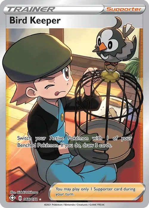 Bird Keeper (Full Art) card art