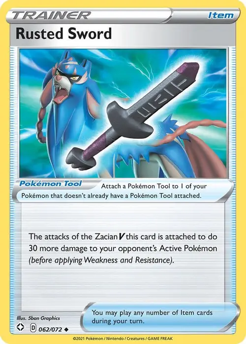 Rusted Sword card art
