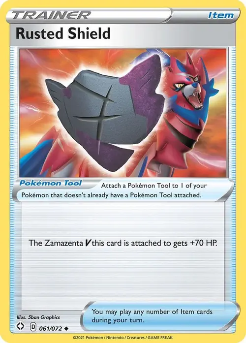 Rusted Shield card art